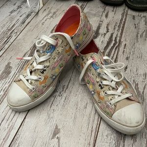 Sketcher crazy cat lady sneakers.